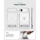 Spigen iPhone Air -kuori Ultra Hybrid S MagFit Clear White