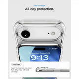 Spigen iPhone Air -kuori Ultra Hybrid S MagFit Clear White