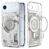 Spigen iPhone Air -kuori Ultra Hybrid Zero One MagFit Natural Titanium