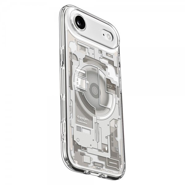 Spigen iPhone Air -kuori Ultra Hybrid Zero One MagFit Natural Titanium