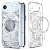 Spigen iPhone Air -kuori Ultra Hybrid Zero One MagFit Valkoinen