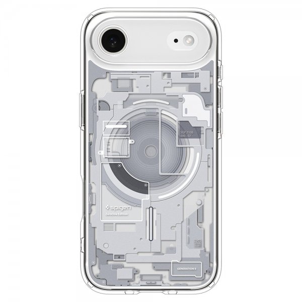 Spigen iPhone Air -kuori Ultra Hybrid Zero One MagFit Valkoinen