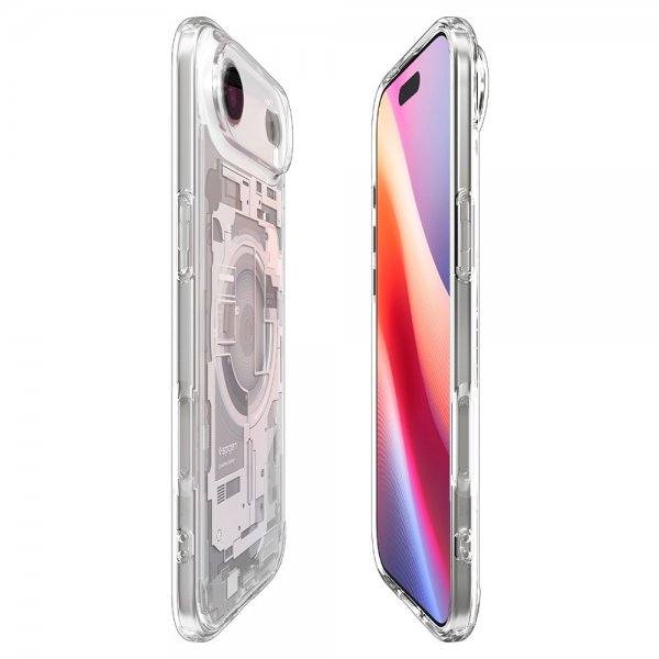 Spigen iPhone Air -kuori Ultra Hybrid Zero One MagFit Valkoinen