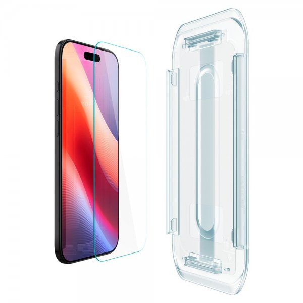 Spigen iPhone Air -näytönsuoja GLAS.tR EZ Fit 2-pakkaus
