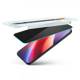 Spigen iPhone Air -näytönsuoja GLAS.tR EZ Fit Privacy 2 kpl