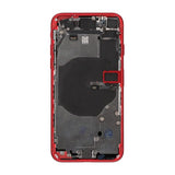 iPhone SE 2020 Takaosa ja Täydellinen Kehys OEM - Punainen