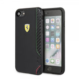 Ferrari iPhone 7/8/SE Kuori On Track Musta