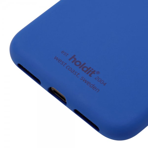holdit iPhone X/Xs Silikonikuori Royal Blue