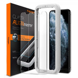 Spigen iPhone X/Xs/11 Pro -näytönsuoja GLAS.tR ALIGNmaster 2 kpl