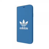 Adidas iPhone X/Xs -kotelo TAI Booklet Case FW19 Bluebird White
