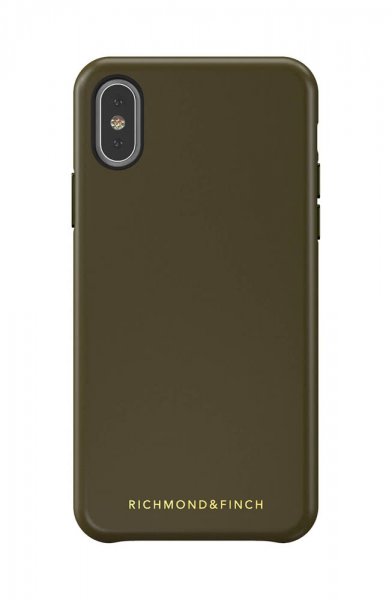 Richmond & Finch iPhone X/Xs Kotelo Lompakko Irrotettava kuori Emerald Green