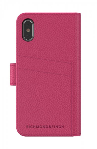 Richmond & Finch iPhone X/Xs Lompakkokotelo Irrotettava kuori Pinkki