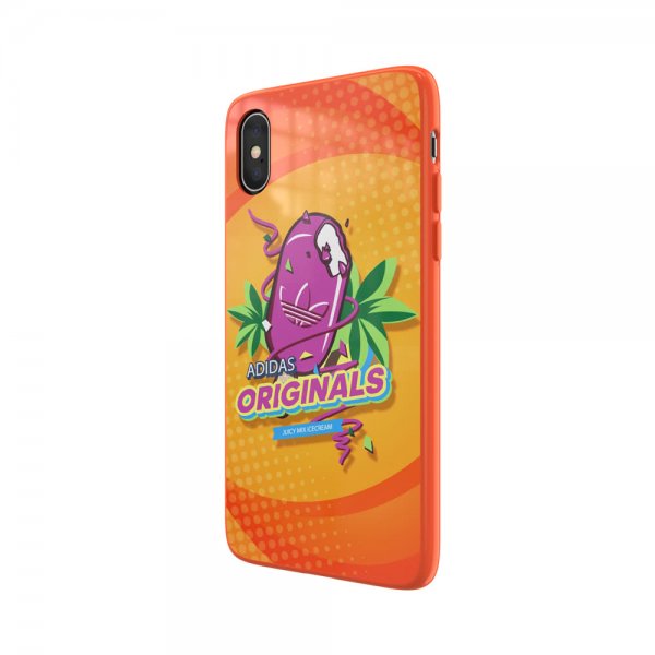 Adidas iPhone X/Xs -kuoret OR Moulded Case Bodega FW19 Active Orange
