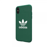 Adidas iPhone X/Xs -kuori TAI muotoiltu kangaskotelo FW19 Collegiate Green