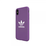 Adidas iPhone X/Xs -kuori TAI muotoiltu kangaskotelo SS19 Active Purple