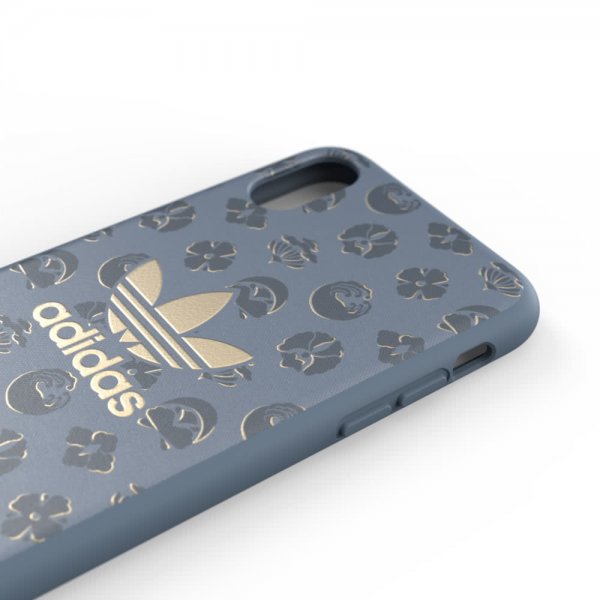 Adidas iPhone X/Xs -kuori OR Moulded Case Shibori FW19 Tech Ink