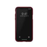 Adidas iPhone X/Xs kuori OR Moulded Case SS19 SUEDE Burgundy