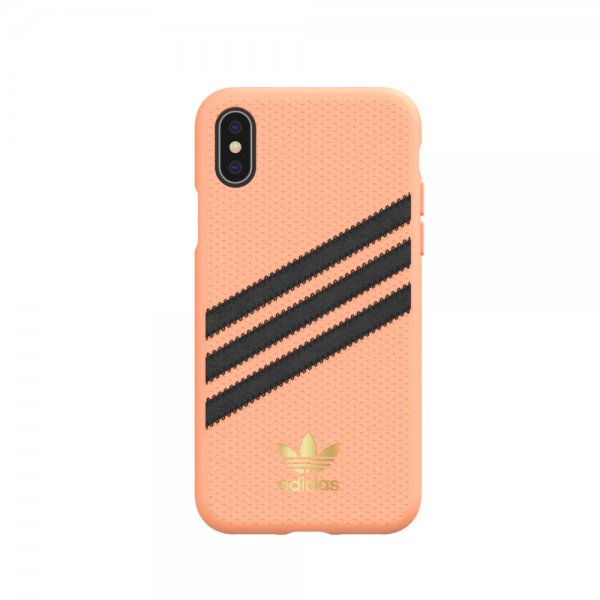 Adidas iPhone X/Xs -kuori OR Moulded Case SS19 Vaaleanpunainen
