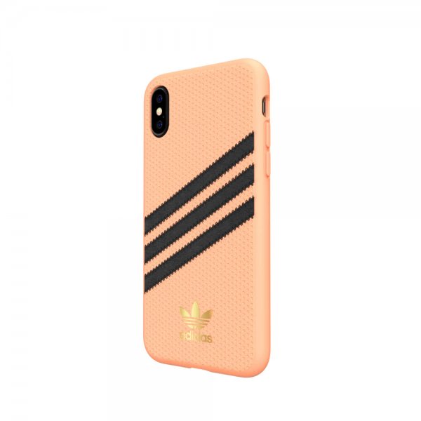 Adidas iPhone X/Xs -kuori OR Moulded Case SS19 Vaaleanpunainen