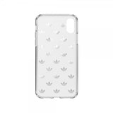 Adidas iPhone X/Xs -kuori OR Snap Case Entry SS19 läpinäkyvä ruusukulta