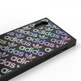 Adidas iPhone X/Xs -suojakuori tai Square Case FW19 Black Holographic