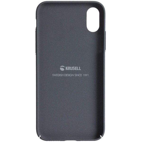 Krusell iPhone X/Xs -suojakuori Sandby Cover Stone