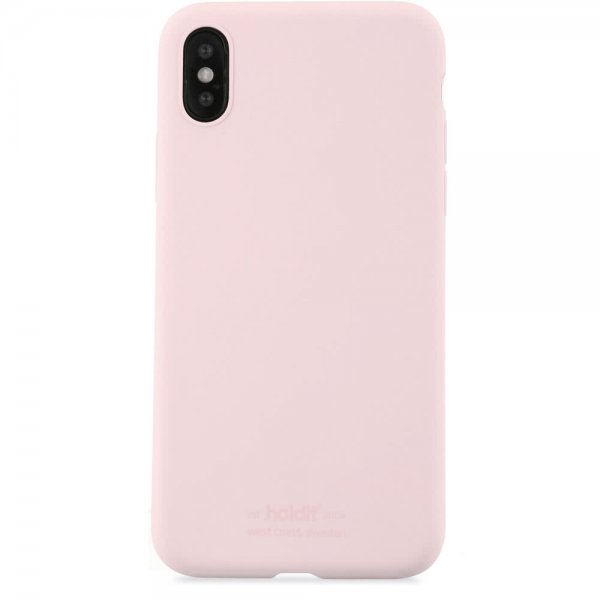 holdit iPhone X/Xs Silikonikuori Blush Pink