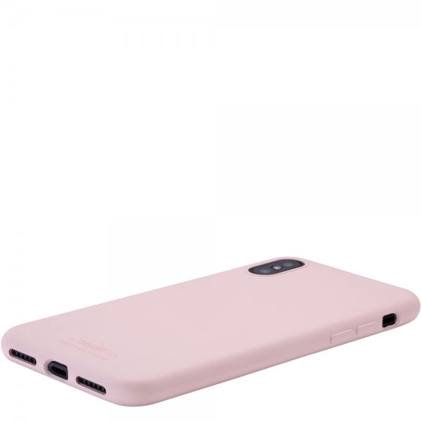 holdit iPhone X/Xs Silikonikuori Blush Pink