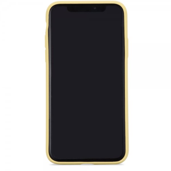 holdit iPhone X/Xs Silikonikuori Keltainen