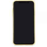 holdit iPhone X/Xs Silikonikuori Keltainen