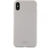 holdit iPhone X/Xs -silikonikuori, taupe