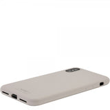 holdit iPhone X/Xs -silikonikuori, taupe