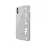 Superdry iPhone X/Xs Snap Case -suojakuori, kirkas