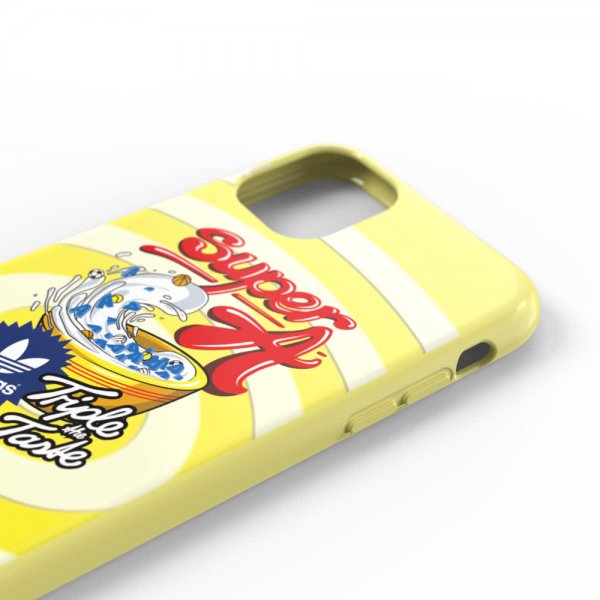 Adidas iPhone 11 -suojakuori OR Moulded Case Bodega FW19 Shock Yellow