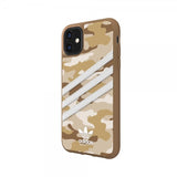Adidas iPhone 11 -suojakuori tai Moulded Case Camo FW19 Raw Gold