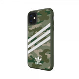 Adidas iPhone 11 -suojakuori OR Moulded Case Camo FW19 Raw Green