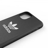 Adidas iPhone 11 -suojakuori tai Trefoil Snap Case FW19, musta-valkoinen