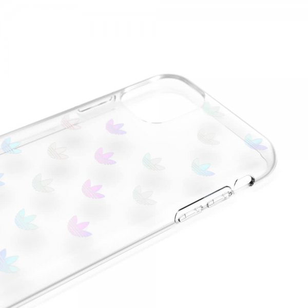 Adidas iPhone 11 -suojakuori Snap Case ENTRY FW19 Transparent Silver