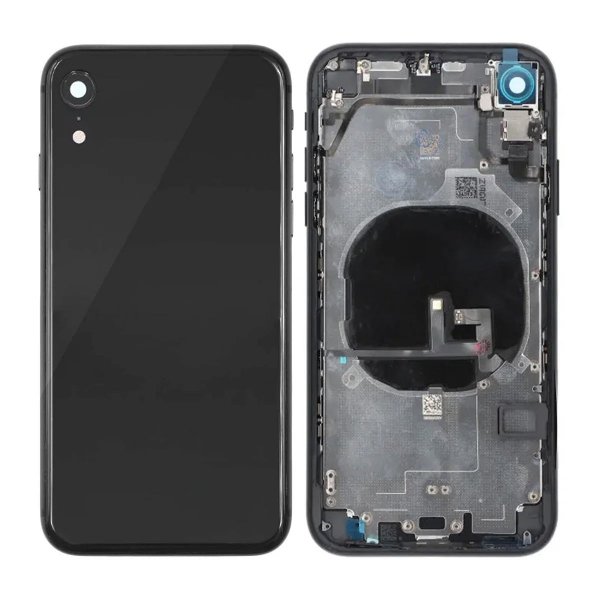 iPhone XR Takakansi ja Kehys Premium - Musta