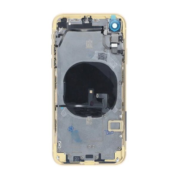 iPhone XR Takaosa täydellä kehyksellä Premium - Keltainen