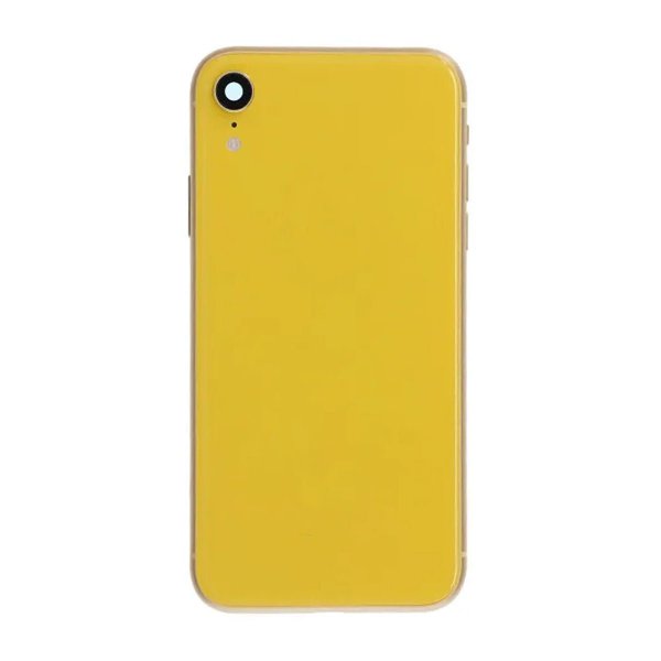 iPhone XR Takaosa täydellä kehyksellä Premium - Keltainen