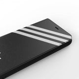 Adidas iPhone Xr Kotelo TAI Booklet Case BASIC FW18 Musta Valkoinen