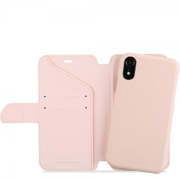 holdit iPhone Xr Fodral Stockholm Irrotettava kuori Vaaleanpunainen