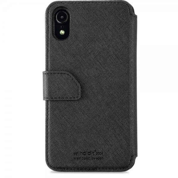 holdit iPhone Xr -kotelo Stockholm Irrotettava kuori Musta