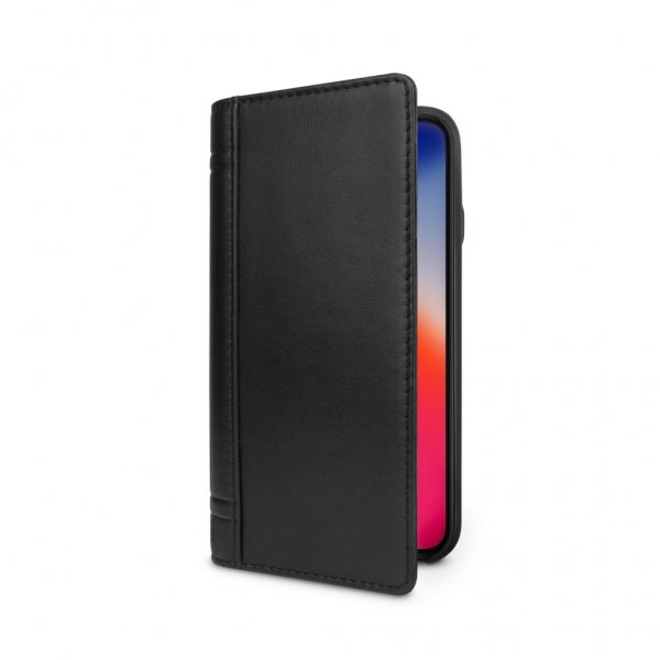 Twelve South iPhone Xr Lompakkokotelo Journal Musta
