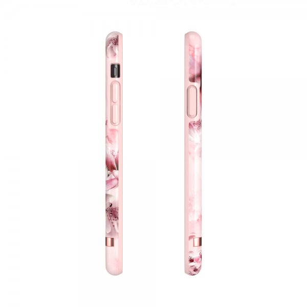 Richmond & Finch iPhone Xr Suojakuori Pink Marble Floral