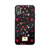 Richmond & Finch iPhone Xr Suojakuori Heart And Kisses