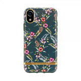 Richmond & Finch iPhone Xr -suojakuori Emerald Blossom