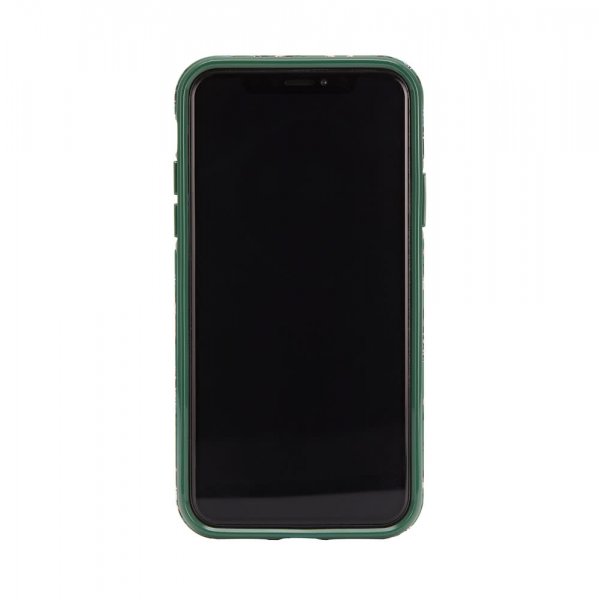 Richmond & Finch iPhone Xr -kuori, Green Leopard