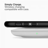 Spigen iPhone Xr Kuori Liquid Air Mattamusta